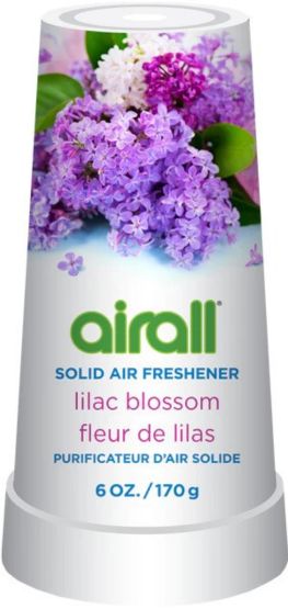 Airall solid air freshener with lilac blossom fragrance on a white background