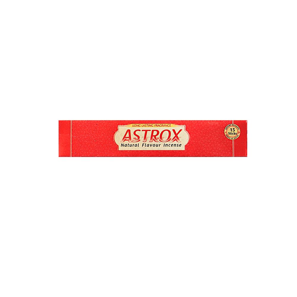 Astrox incense packaging on a white background
