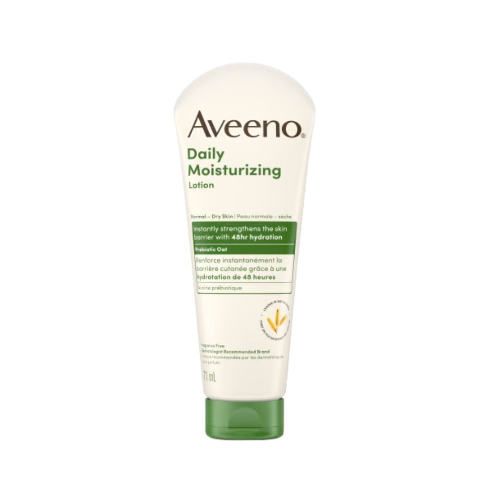 Aveeno Lotion 71m white background