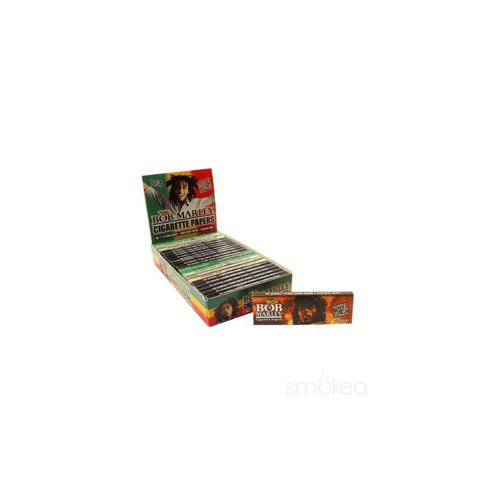 Bob Marley cigarette packs on a white background