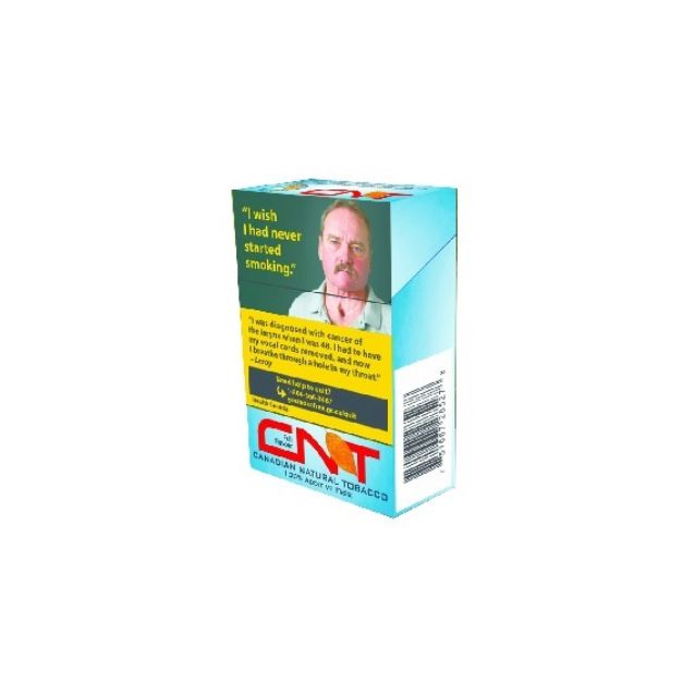 CNT Natural Cigarette on a white background