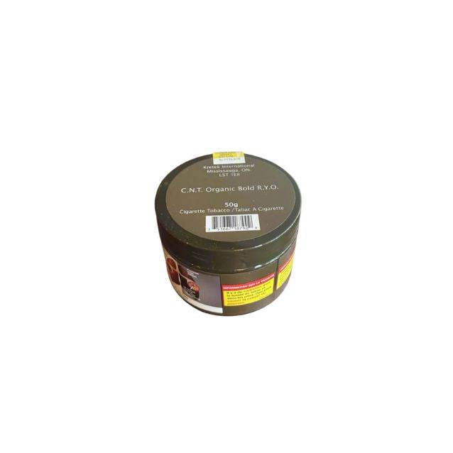 CNT RYO organic bold jar on a white background