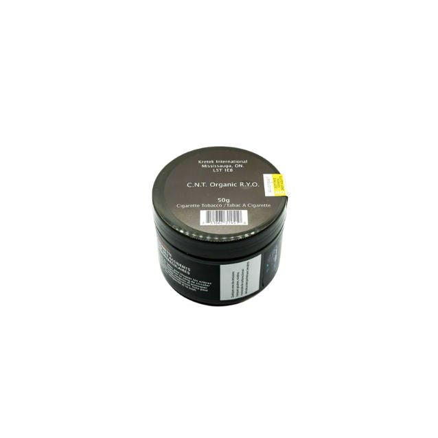 CNT RYO organi jar on a white background