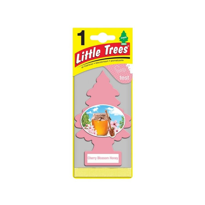 Little Tree airfreshner cherry Blossom Honey Carded on white back ground