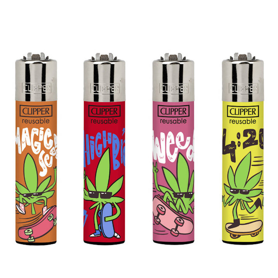 Clipper Weed Bros Lighter - Shell Shock 
