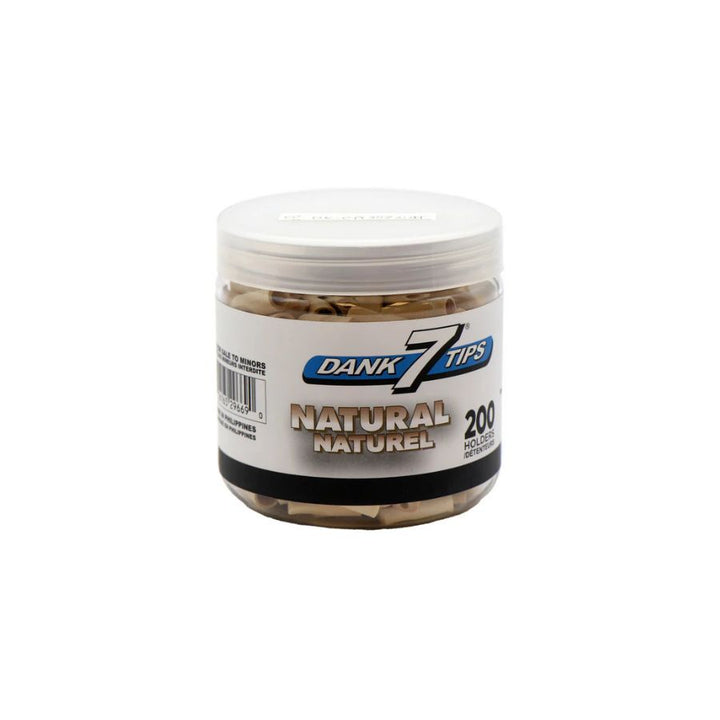 Jar of Dank 7 Tips natural mouthwashes on a white background