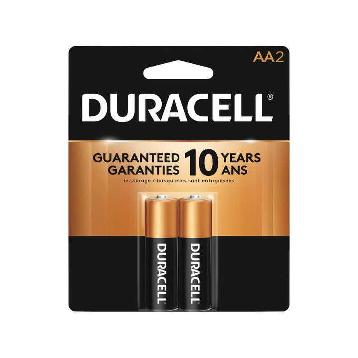 Duracell Coppertop AA2 on a white background