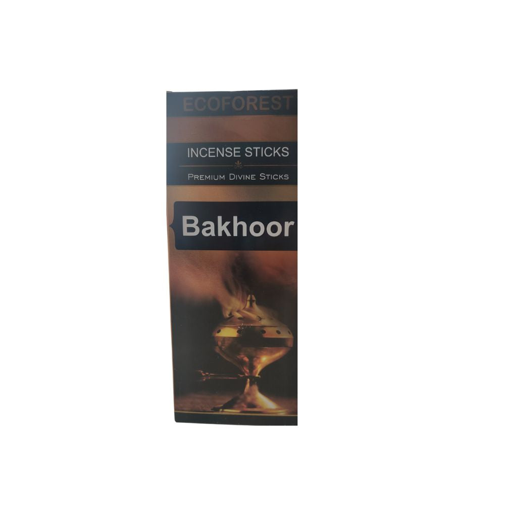 Bakhoor incense sticks packaging with &