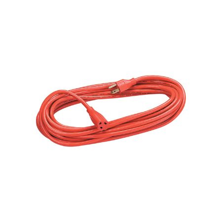 Electrical Outdoor orange Extension Cord 25ft