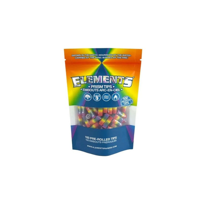 Bag of pre-rolled tips with &