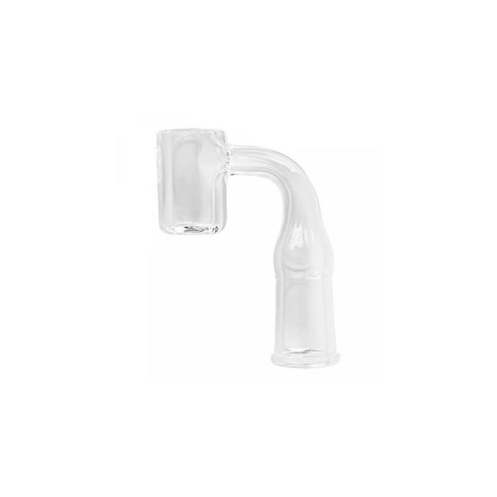 Glass banger 19mm female on a white background