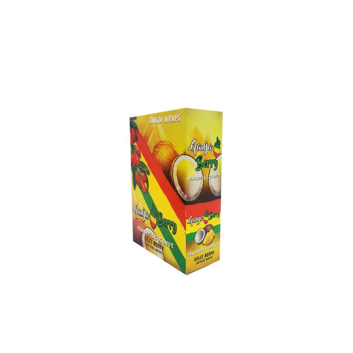 Box of Lucky Berry coconut products on a white background