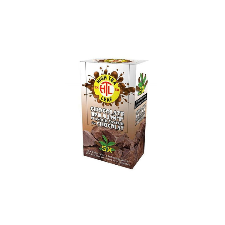 Box of High Tea Chocolate Plunt on a white background