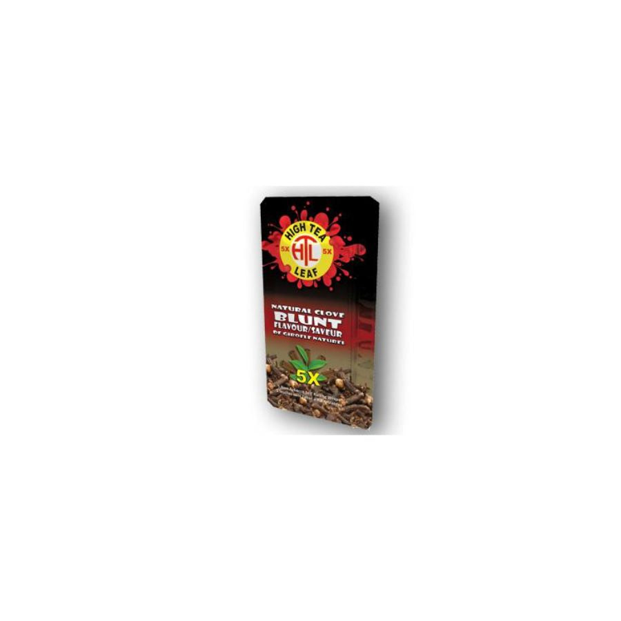Pack of High Tea Leaves with branding and product details on a white background