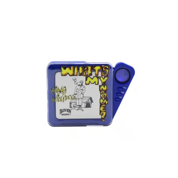 Blue toy with &