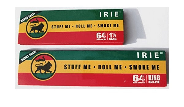 irie hemp rolling papers - shell shock