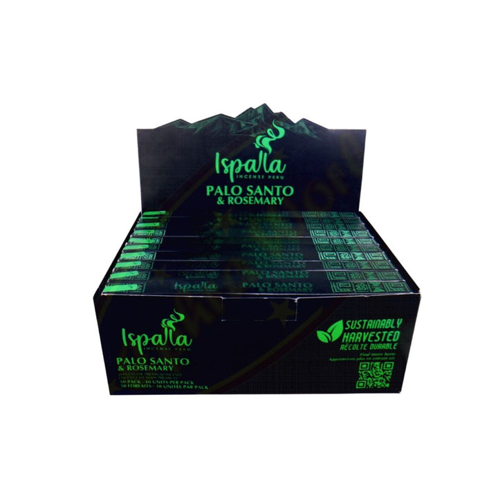 Box of Ispalla Palo Santo &amp; Rosemary products on a white background
