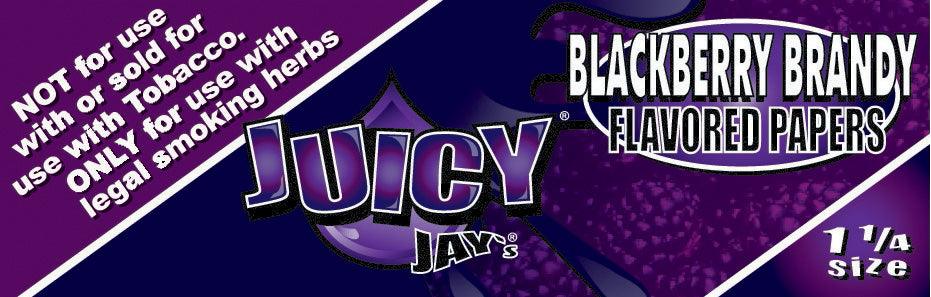 Juicy Jay Papers 1.25 Blackberry Brandy - Shell Shock Edmonton Canada