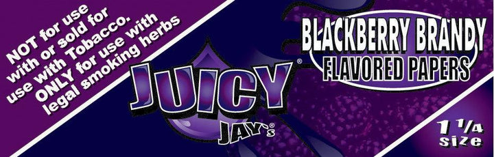 Juicy Jay Papers 1.25 Blackberry Brandy - Shell Shock Edmonton Canada