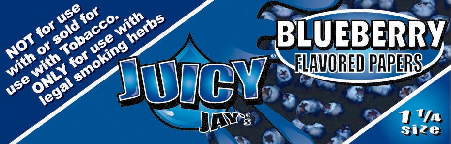Juicy Jay Papers 1.25 Blueberry - Shell Shock Edmonton Canada