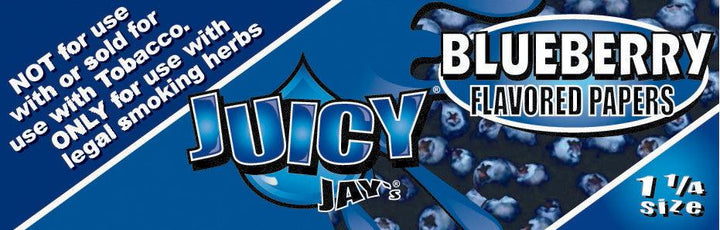 Juicy Jay Papers 1.25 Blueberry - Shell Shock Edmonton Canada