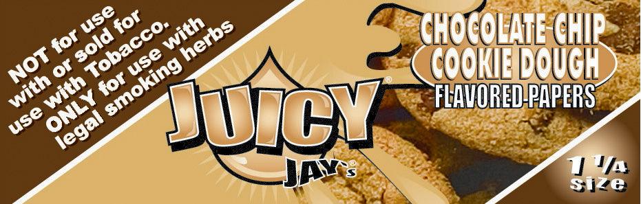 Juicy Jay Papers 1.25 Chocolate Chip Cookie Dough - Shell Shock Edmonton Canada