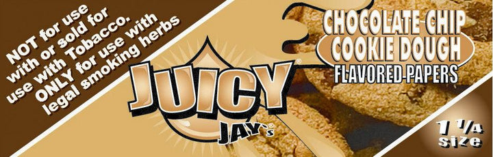 Juicy Jay Papers 1.25 Chocolate Chip Cookie Dough - Shell Shock Edmonton Canada