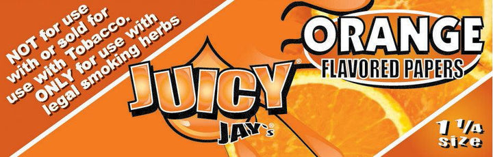 Juicy Jay Papers 1.25 Orange - Shell Shock Edmonton Canada