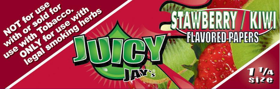 Juicy Jay Papers 1.25 Strawberry Kiwi - Shell Shock Edmonton Canada
