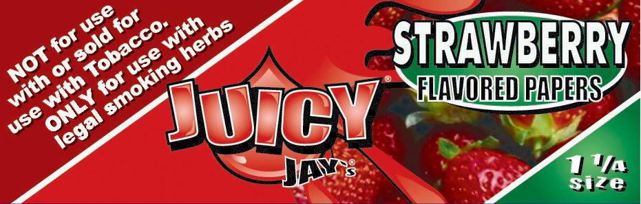 Juicy Jay Papers 1.25 Strawberry - Shell Shock Edmonton Canada