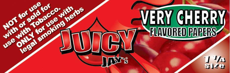 Juicy Jay Papers 1.25 Very Cherry - Shell Shock Edmonton Canada
