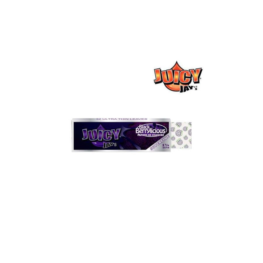Juicy Jay's rolling paper packaging on a white background