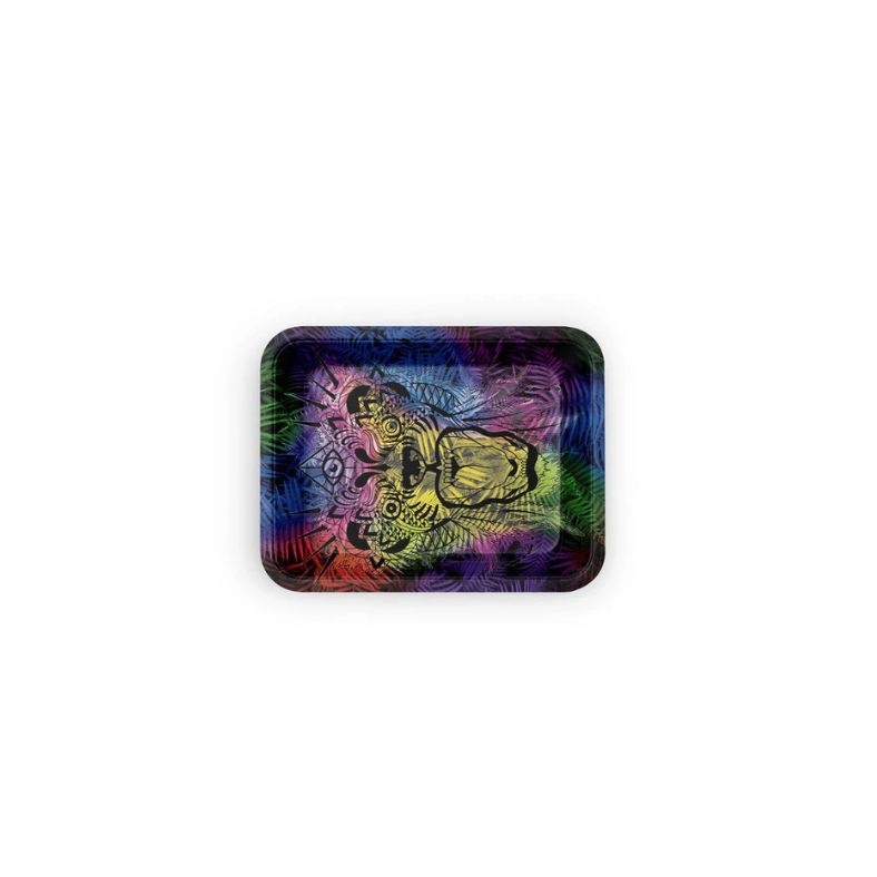 Jungle small rolling tray  on a white background