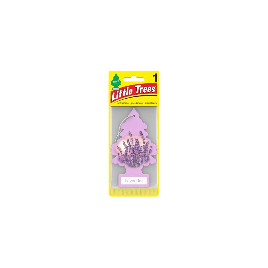 Little Trees air freshener packaging with &