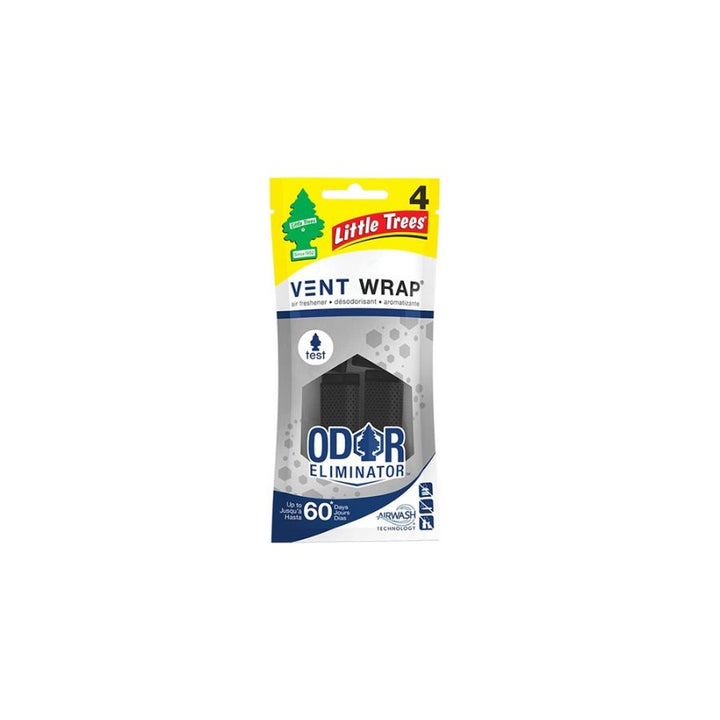Little tree vent wrap odor eliminator on a white background