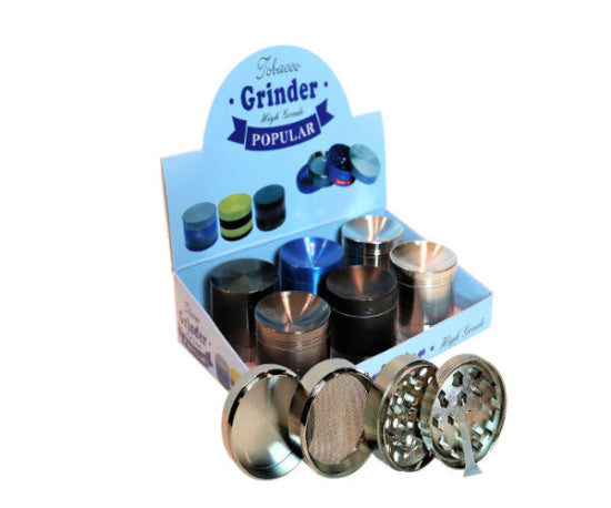 metal grinder conclave type 4 stage on a white background