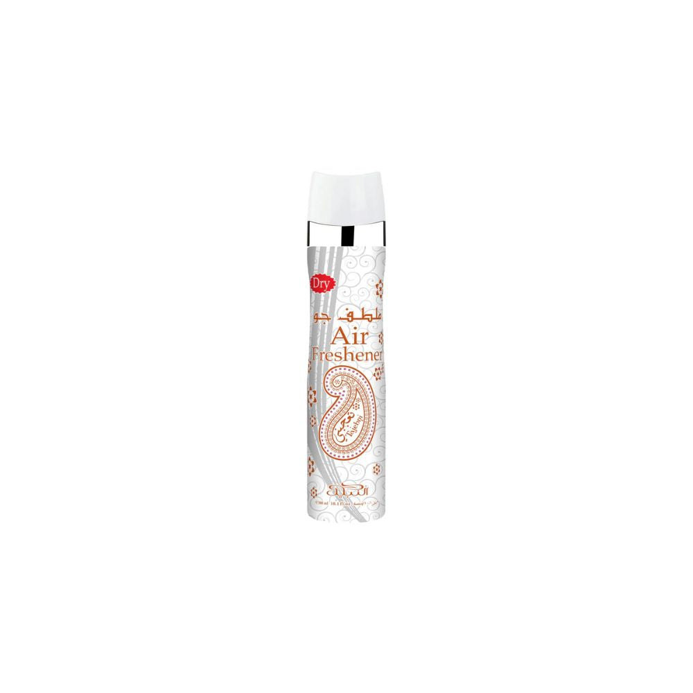 Nabeel dry Air Freshener spray bottle tajebni on a white background