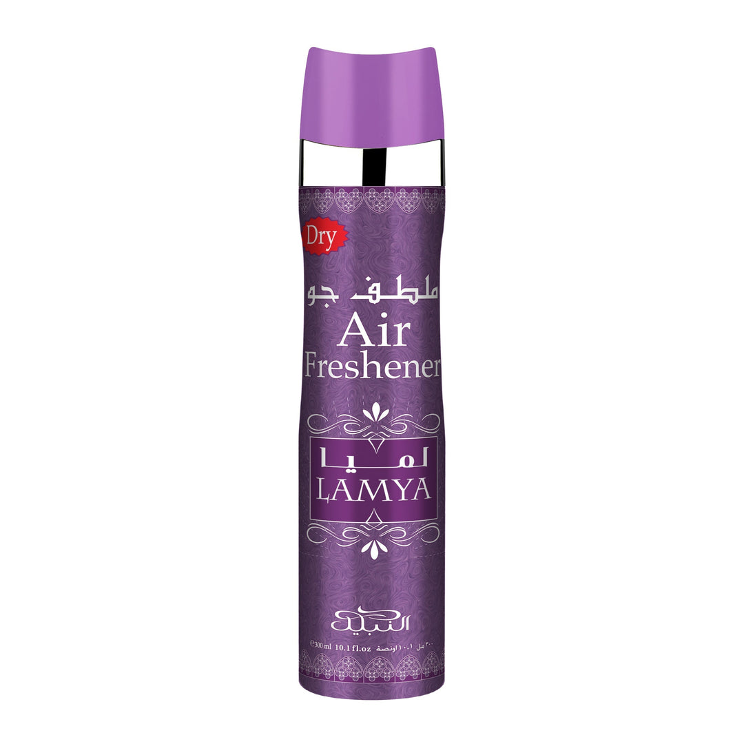 Nabeel Lamya dry Air Freshener spray bottle 300mLon a white background