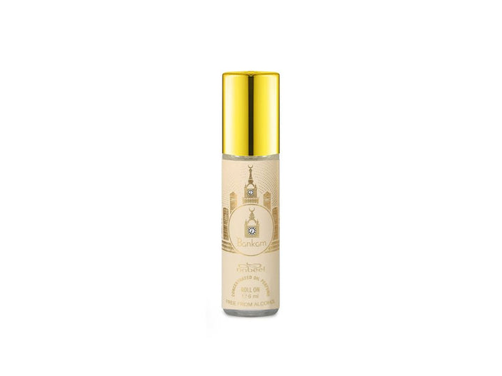 Nabeel  itr attar Bankam Alcohol Free Roll on oil Perfume bottle on a white background