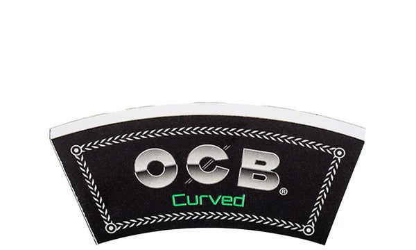 OCB curved tips in a white background