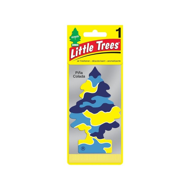 Little tree Pina colda car freshner with white back ground