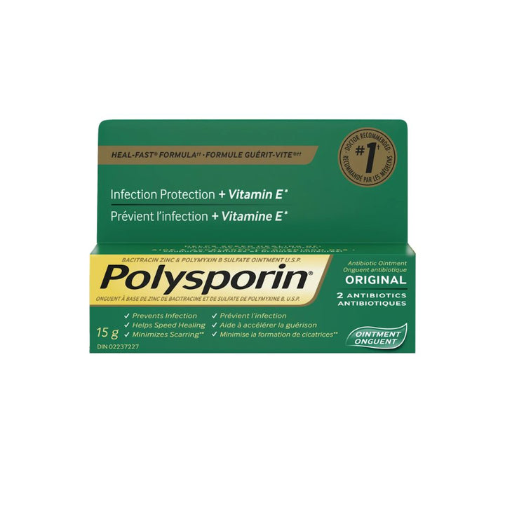 Polysporin Original Ointment 15g whitebackground