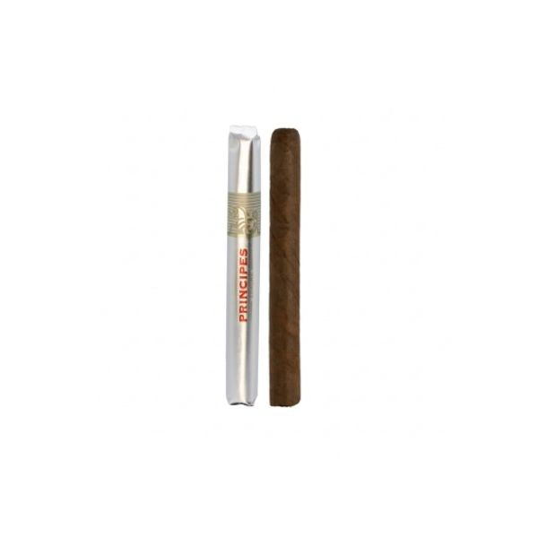 Principes natural cigar on a white background