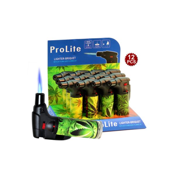Prolite lighter with packaging on a white background