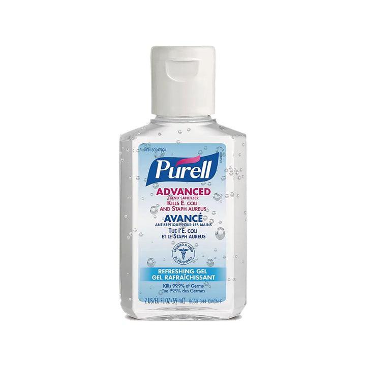 Purell Advanced Hand Sanitizer 59mL white background