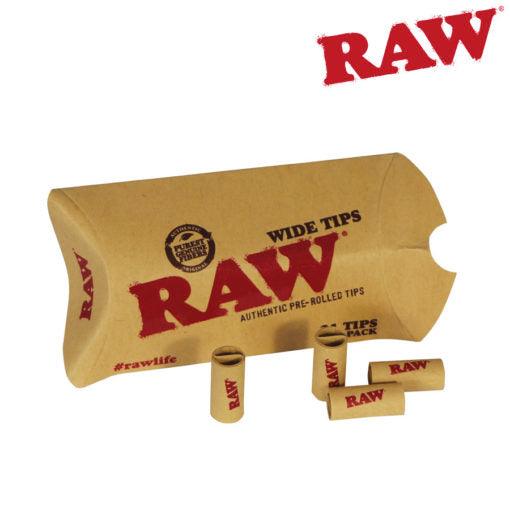 Raw Pre Rolled Tips Wide - Shell Shock