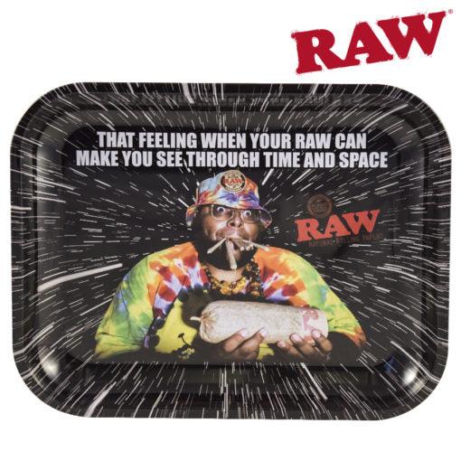 Raw Rolling Tray Oops Large - Shell Shock