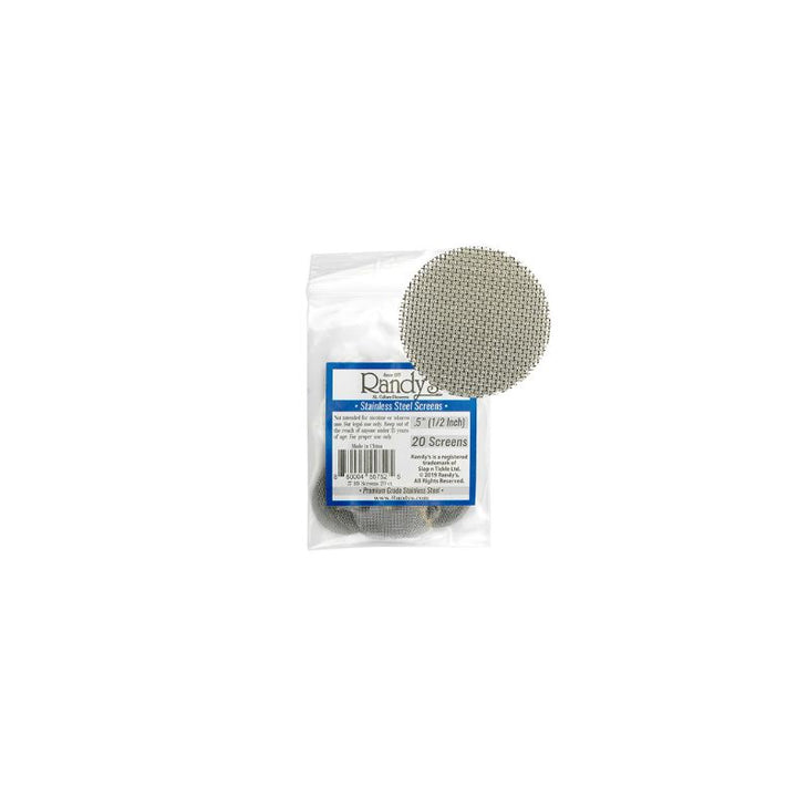 Packaged round metal scrubber with Randy&