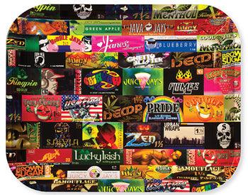 Raw Rolling Tray Large History 101 - Shell Shock