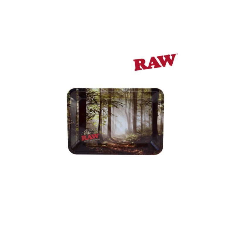 Tray with forest design and &